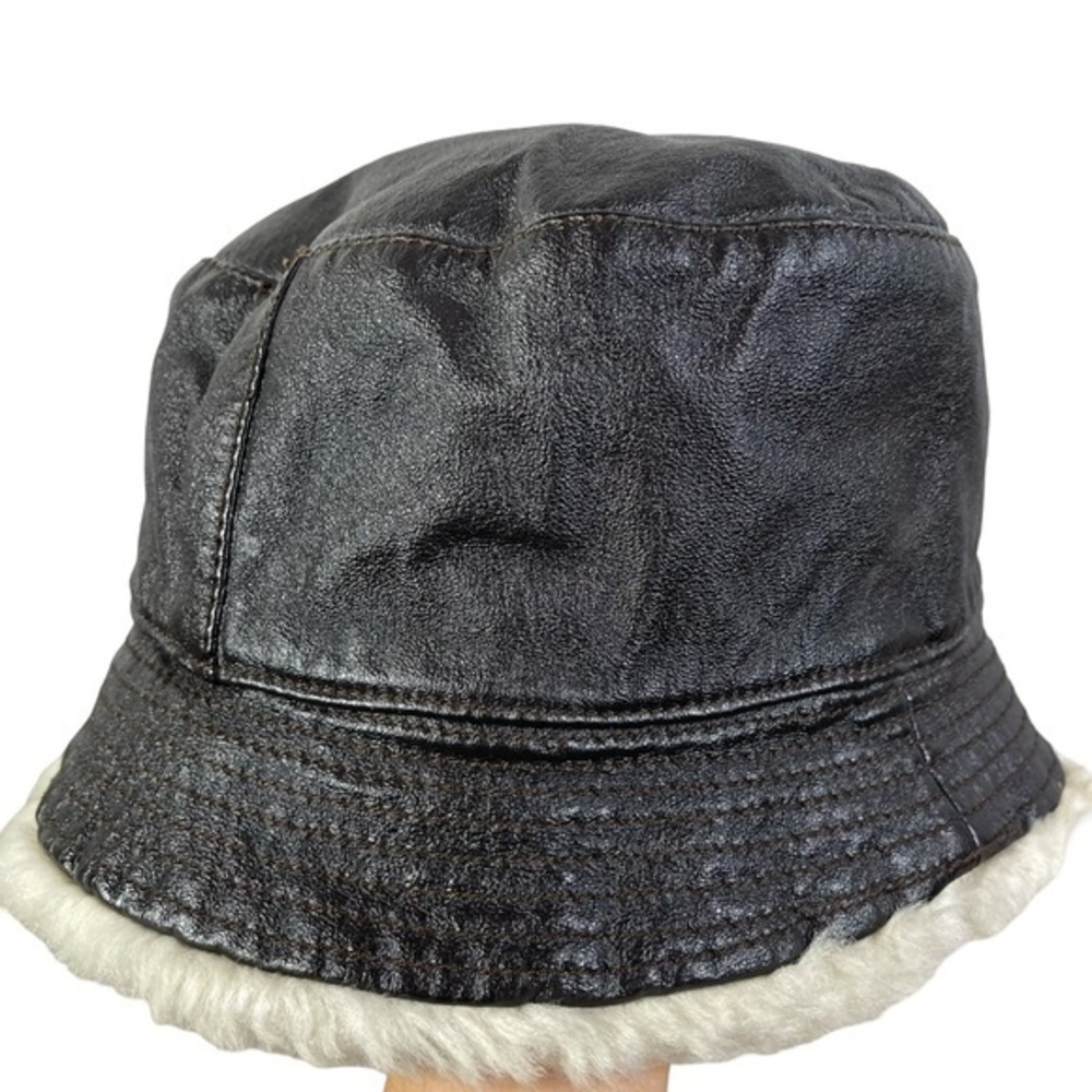 Wilson Leather Buckle Hat Color Black Size S/M